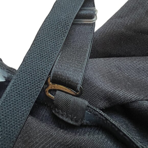 NEW! Nip Tuck & Boost Black Strapless Shapewear mini dress 36D Vintage 08381 - Picture 7 of 10